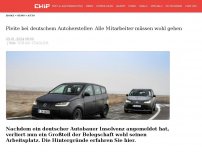 Bild zum Artikel: Pleite bei deutschem Autohersteller: Alle Mitarbeiter müssen wohl gehen