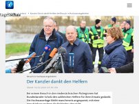 Bild zum Artikel: Scholz zu Besuch in niedersächsischem Hochwassergebiet eingetroffen