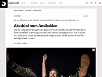 Bild zum Artikel: Abschied vom Antihelden