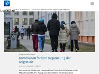 Bild zum Artikel: Städte und Gemeinden fordern Begrenzung der Migration