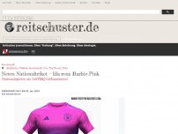 Bild zum Artikel: Neues Nationaltrikot – lila-rosa Barbie-Pink