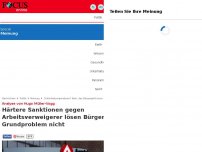 Bild zum Artikel: Analyse von Hugo Müller-Vogg - Härtere Sanktionen gegen Arbeitsverweigerer lösen Bürgergeld-Grundproblem nicht