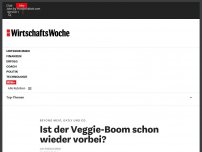 Bild zum Artikel: Beyond Meat, Oatly und Co.: Ist der Veggie-Boom schon wieder vorbei?