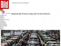 Bild zum Artikel: Aufstand mit Traktoren - Das ist der Blockade-Plan der Bauern
