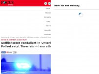 Bild zum Artikel: Vorfall in Mülheim an der Ruhr - Geflüchteter randaliert in Unterkunft, Polizei setzt Taser ein - dann stirbt er