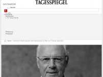 Bild zum Artikel: Im Alter von 78 Jahren gestorben: Franz Beckenbauer ist tot