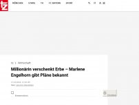 Bild zum Artikel: Millionärin verschenkt Erbe – Marlene Engelhorn gibt Pläne bekannt