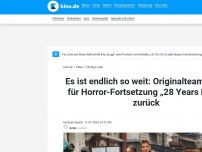 Bild zum Artikel: Es ist endlich so weit: Originalteam kehrt für Horror-Fortsetzung „28 Years Later“ zurück