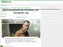 Bild zum Artikel: Das Erste gewinnt die Primetime, ZDF den ganzen Tag