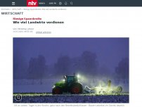 Bild zum Artikel: Riesige Spannbreite: Wie viel Landwirte verdienen