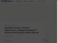 Bild zum Artikel: Peinliche Pannen-Serie bei Silbereisens „Schlagerchampions“: Nicht nur Ben Zuckers Mikro fällt aus