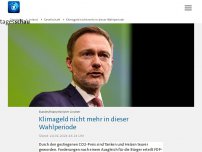 Bild zum Artikel: Klimageld nicht mehr in dieser Wahlperiode