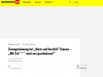 Bild zum Artikel: Zwangsräumung bei „Hartz und herzlich“Simone – „Mit Sch**** nach uns geschmissen!“