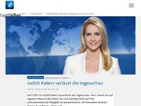 Bild zum Artikel: Judith Rakers verlässt die tagesschau nach 19 Jahren