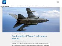 Bild zum Artikel: Mehrheit im Bundestag lehnt 'Taurus'-Lieferung an die Ukraine ab