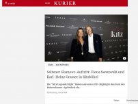 Bild zum Artikel: Seltener Glamour-Auftritt: Fiona Swarovski und Karl-Heinz Grasser in Kitzbühel