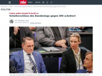 Bild zum Artikel: Union weist Ampel Schuld zu: Schulterschluss des Bundestags gegen AfD scheitert
