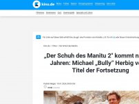 Bild zum Artikel: „Der Schuh des Manitu 2' kommt nach 24 Jahren: Michael „Bully“ Herbig verrät Titel der Fortsetzung