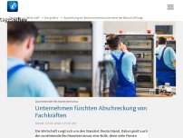 Bild zum Artikel: Ausbreitung von Rechtsextremismus bereitet der Wirtschaft Sorge