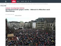 Bild zum Artikel: Proteste dauern an: Erneut stellen sich Zehntausende gegen rechts