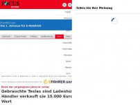 Bild zum Artikel: Boom der vergangenen Jahre ist vorbei - Gebrauchte Teslas sind Ladenhüter – Händler verkauft sie 15.000 Euro unter Wert