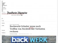 Bild zum Artikel: Hans-Christian Limmer: Backwerkgründer muss nach Treffen von Rechten mit Verlusten rechnen