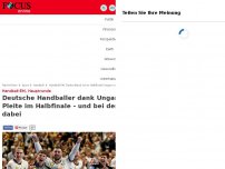 Bild zum Artikel: Handball-EM, Hauptrunde - Frankreich - Ungarn im Liveticker