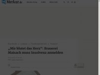 Bild zum Artikel: „Mir blutet das Herz“: Brauerei Maisach muss Insolvenz anmelden