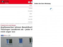 Bild zum Artikel: Prepaid-Karte statt Bargeld - Asylbewerber lehnen Bezahlkarte in Thüringer Landkreis ab - jeder Vierte reist sogar aus