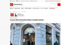 Bild zum Artikel: Grazer Billa Pflanzilla Filiale schließt wieder