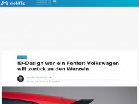 Bild zum Artikel: ID-Design war ein Fehler: Volkswagen will zurück zu den Wurzeln