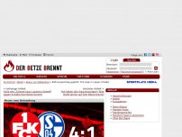 Bild zum Artikel: News | Befreiungsschlag geglückt: FCK siegt 4:1 gegen Schalke | Der Betze brennt