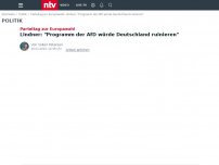 Bild zum Artikel: Parteitag zur Europawahl: Lindner: 'Programm der AfD würde Deutschland ruinieren'