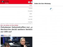 Bild zum Artikel: Bis in die Spitze um Alice Weidel - Potsdamer Geheimtreffen nur „privat“? Recherche deckt weitere Verbindung zur AfD auf