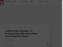 Bild zum Artikel: „Gefährlichstes Lebewesen“ im Dschungelcamp: Mike Heiters Mutter schießt gegen Kim Virginia