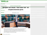 Bild zum Artikel: Neugier auf neues 'Hart aber fair' ist vergleichsweise groß