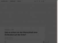 Bild zum Artikel: Gab es schon vor der Menschheit eine Zivilisation auf der Erde?