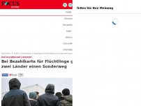 Bild zum Artikel: Boris Rhein kündigt an - Bezahlkarte für Flüchtlinge soll bundesweit kommen - zwei Länder gehen Sonderweg