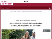 Bild zum Artikel: „Ab ins Beet“ geht in die 20. Staffel