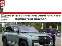 Bild zum Artikel: Dieser BYD soll der Mercedes G-Klasse Konkurrenz machen