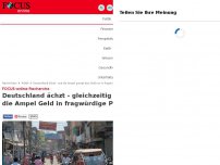 Bild zum Artikel: FOCUS online-Recherche - Deutschland ächzt - gleichzeitig pumpt die Ampel Geld in fragwürdige Projekte