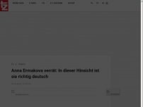 Bild zum Artikel: Anna Ermakova verrät: In dieser Hinsicht ist sie richtig deutsch