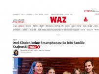 Bild zum Artikel: Familie: Drei Kinder, keine Smartphones: So lebt Familie Krajewski