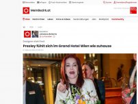 Bild zum Artikel: Presley fühlt sich im Grand Hotel Wien wie zuhause