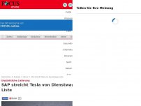 Bild zum Artikel: Unpünktliche Lieferung - SAP streicht Tesla von Dienstwagen-Liste