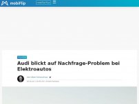 Bild zum Artikel: Audi blickt auf Nachfrage-Problem bei Elektroautos