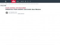 Bild zum Artikel: Scholz verhöhnt, USA beschuldigt: Unbeirrter Putin belehrt und droht dem Westen