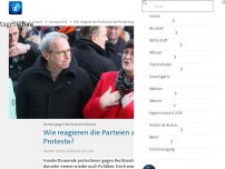 Bild zum Artikel: Wie reagiert die Politik auf die Proteste gegen Rechtsextremismus?