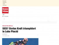 Bild zum Artikel: SIEG! Stefan Kraft triumphiert in Lake Placid