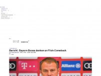 Bild zum Artikel: Bericht: Bayern-Bosse denken an Flick-Comeback